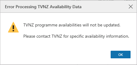 Buying.Avails.TVNZ.Unavailable
