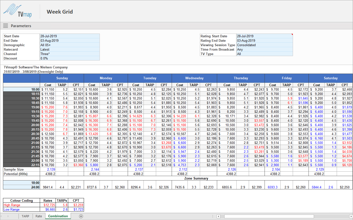 Excel.Week.Grid.Combination.Tab
