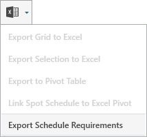 Export.To.Excel.Requirments