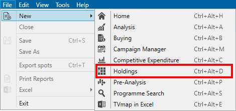 Holdings.File.New