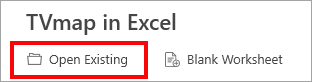 TVmap.Exce.Open.Existing