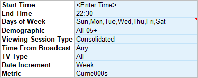 TVmap.Excel.CA.Parameters