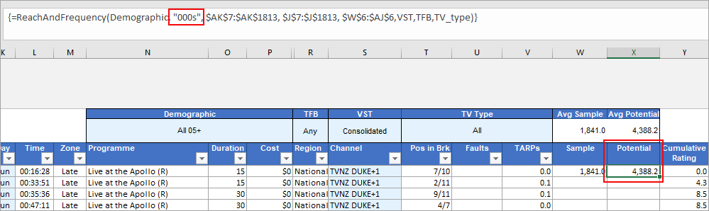 TVmap.Excel.FAQ.People.Thousands.Potential