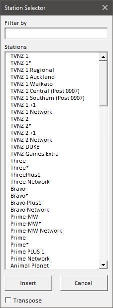TVmap.Excel.FAQs.TVmap.Tab.Channel.Selector