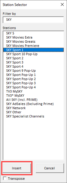 TVmap.Excel.FAQs.TVmap.Tab.Select.Channel