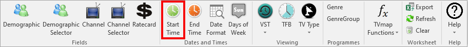 TVmap.Excel.Func.Start.Time