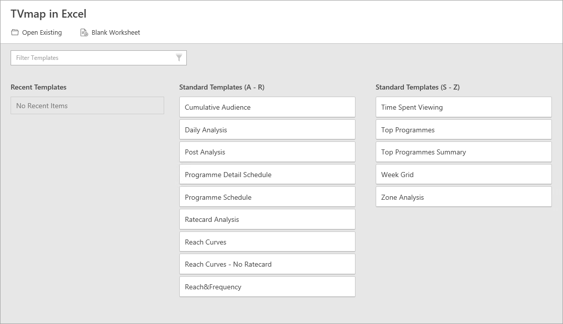 TVmapExcel.TemplateList